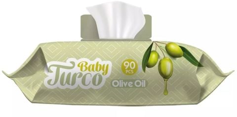 ISLAK MENDİL BABY TURCO OLİVE OİL 90LI