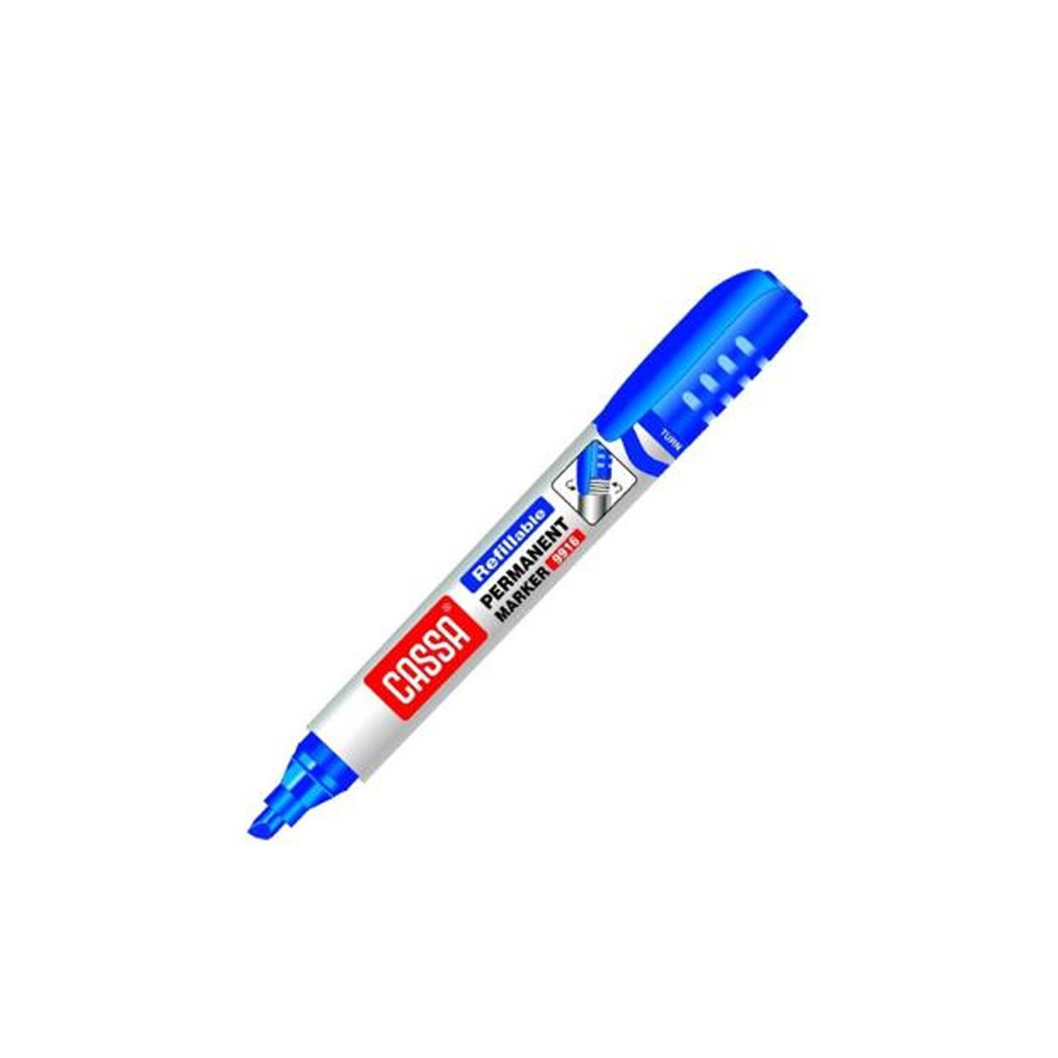 KOLİ KALEMİ YUVARLAK UÇ MAVİ CASSA 9915
