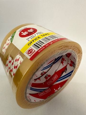 VEGE BANT OFFİCE TAPE 12*66 SARI 6Ad