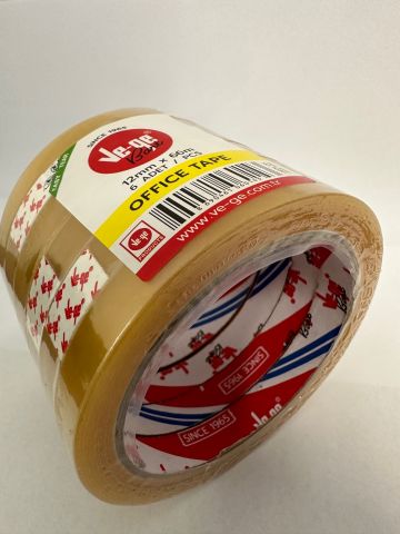 VEGE BANT OFFİCE TAPE 12*66 SARI 6Ad