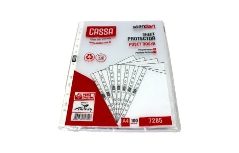 CASSA ŞEFFAF DOSYA 100LÜ 7285