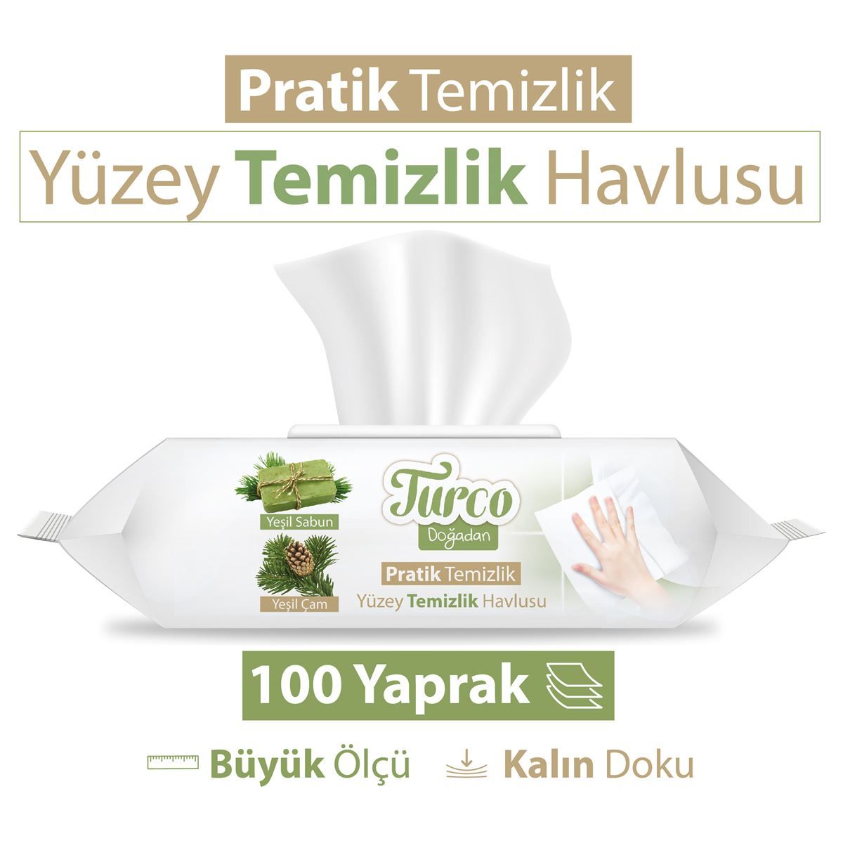 YÜZEY TEMİZLEME HAVLUSU BABY TURCO