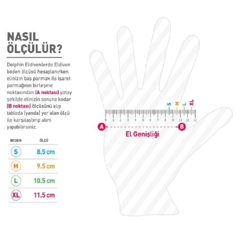 DOLPHİN PUDRASIZ NİTRİL ELDİVEN SİYAH 100ADET