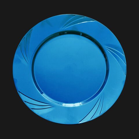 PLASTİK TABAK SERT PARTY 6ADET Mavi