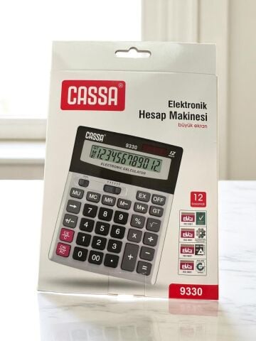 HESAP MAKİNESİ CASSA 9330