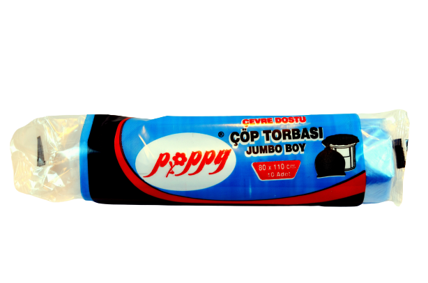 ÇÖP TORBASI JUMBO MAVİ 80CM*110CM POPPY