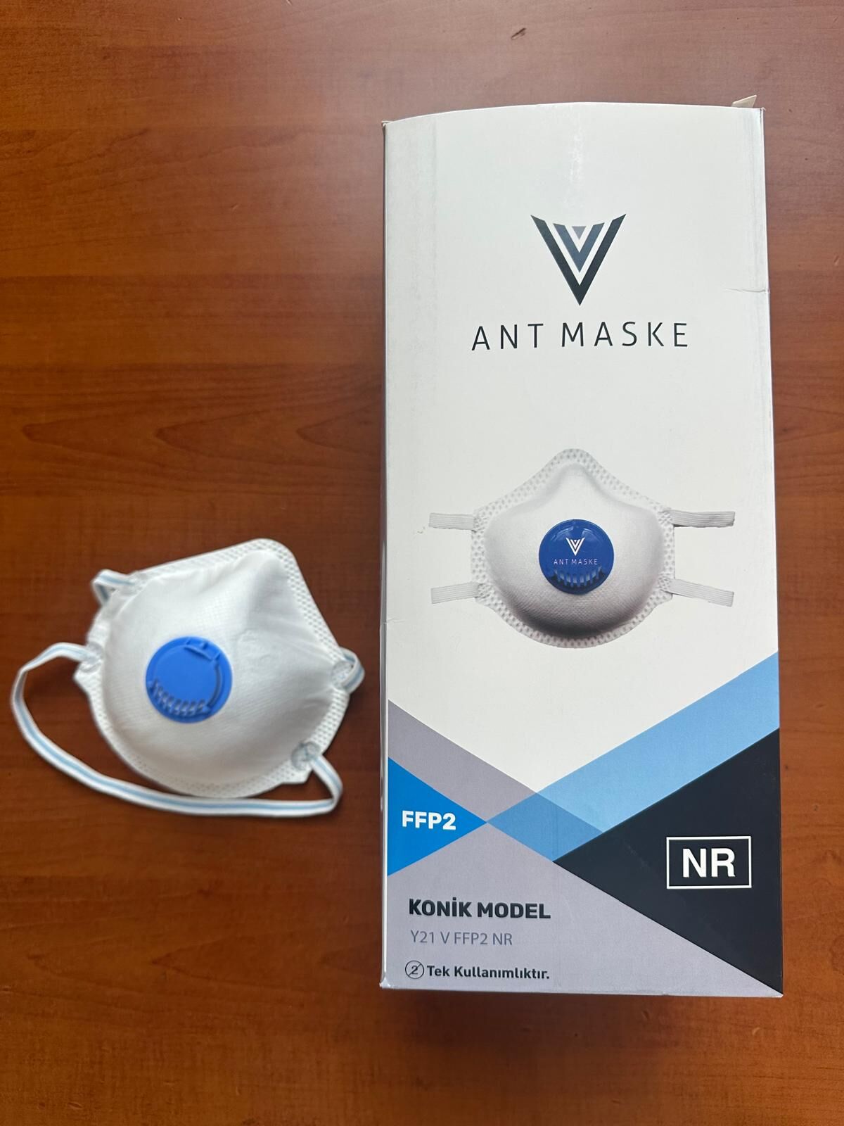 MASKE VENTİLLİ FFP2 25AD