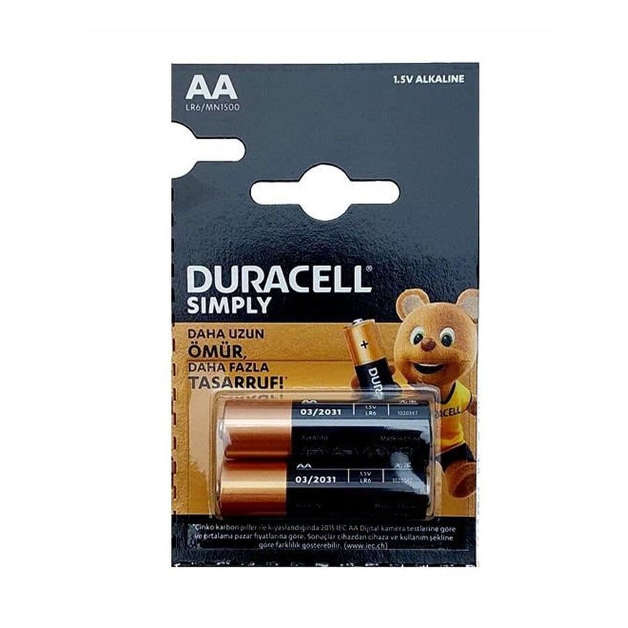 PİL DURACELL KALIN 2Lİ SIMPLY AA
