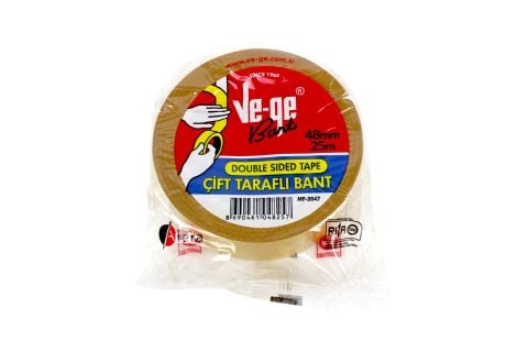 ÇİFT TARAFLI BANT VEGE 48MM*25MT