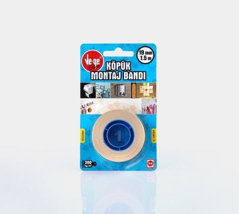 VEGE BANT KÖPÜK MONTAJ 19MM 1.5MT