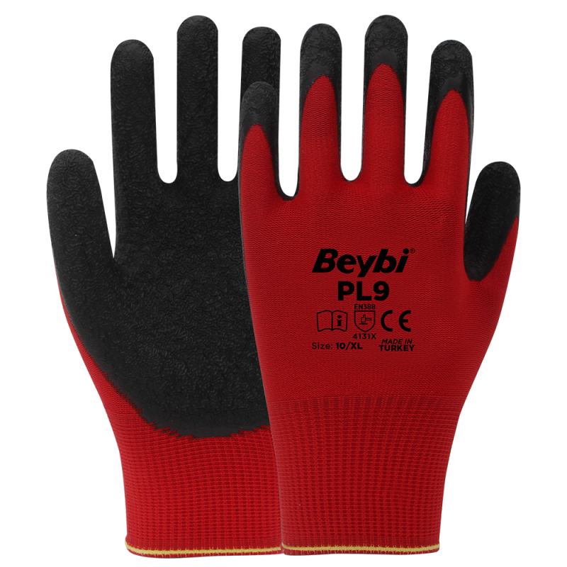 BEYBİ POLY ELDİVEN PL 9 KIRMIZI