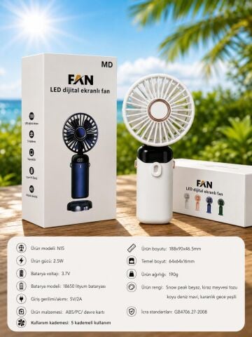 FAN MINI 5 KADEMELİ