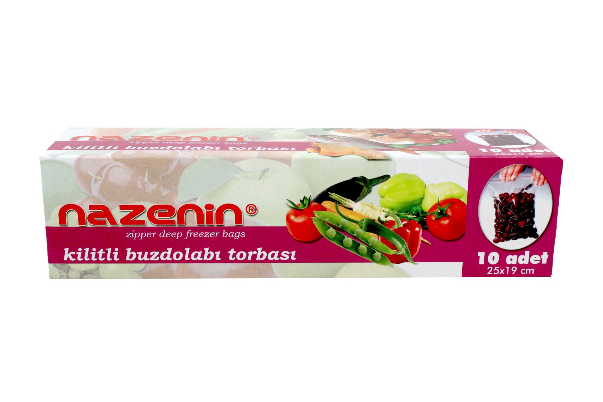 BUZDOLABI TORBASI KİLİTLİ ORTA 10 Adet