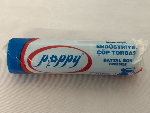 ÇÖP TORBASI BATTAL MAVİ 75CM*90CM POPPY KALIN