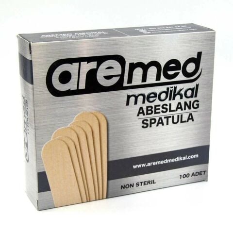 AREMED AHŞAP DİL ÇUBUĞU 100AD