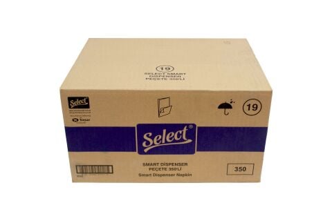 DİSPENSER PEÇETE EKONOMİK SELECT SMART 350Lİ 12PK