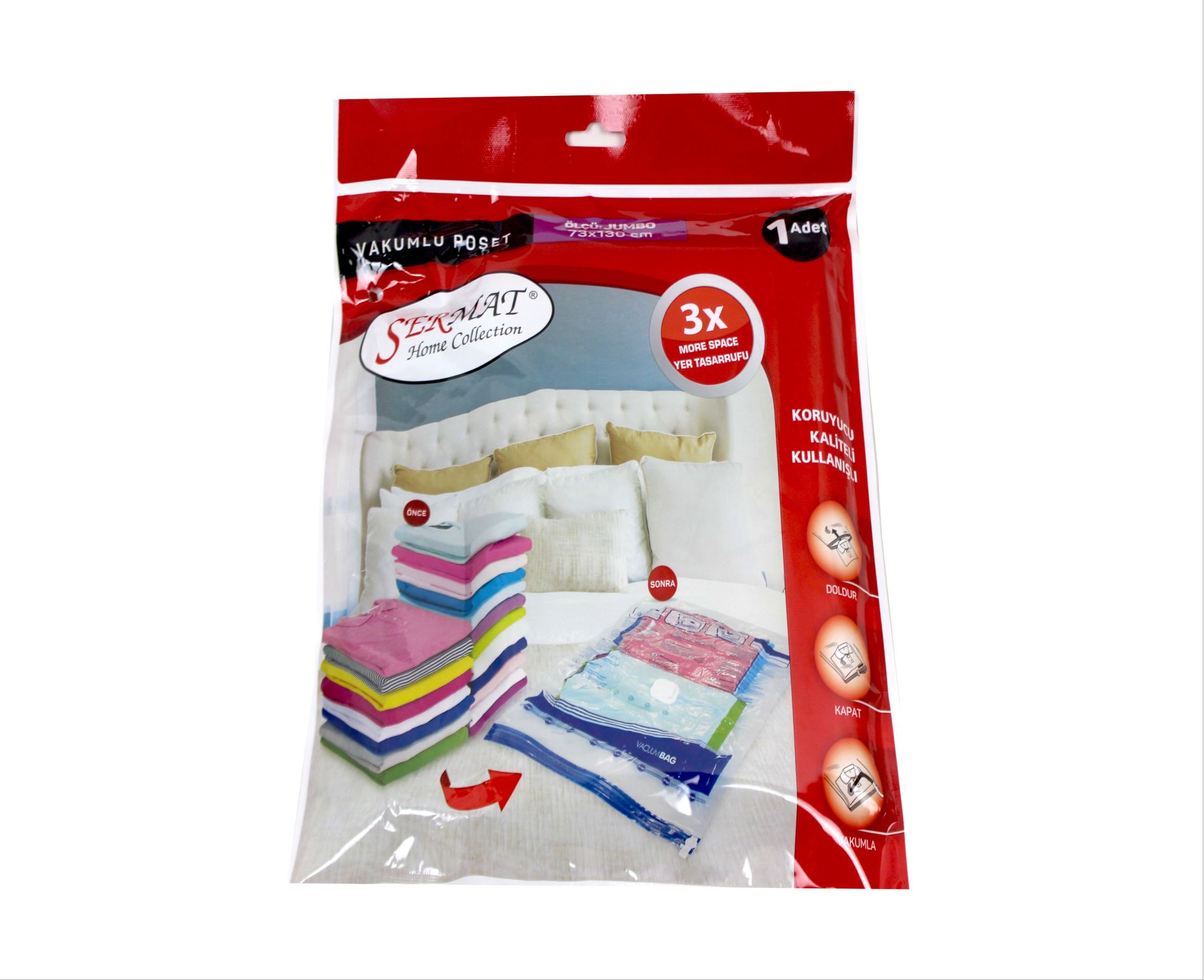 VAKUMLU HURÇ 73CM*130CM JUMBO