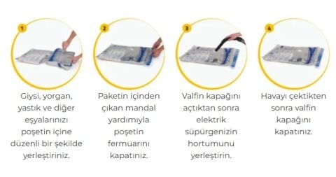 VAKUMLU HURÇ 80CM*100CM XXL