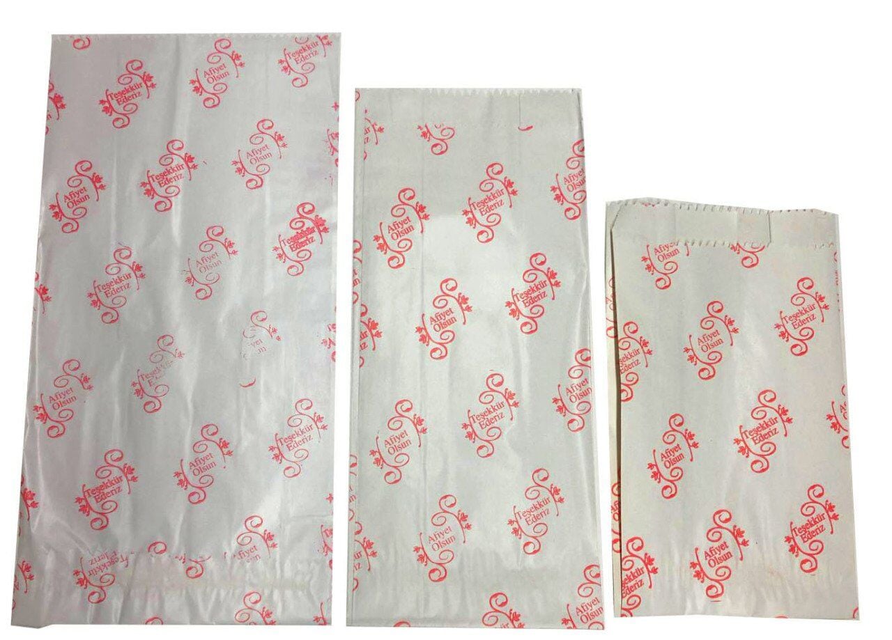 TOPTAN KESE KAĞIDI PASTANE KRAFT BASKILI 10KG