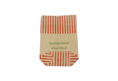 TABAK KAĞIT KESE KURUYEMİŞ 0500GR