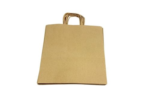 KAĞIT ÇANTA KRAFT 25ADETLİ 25CM*12CM*31CM