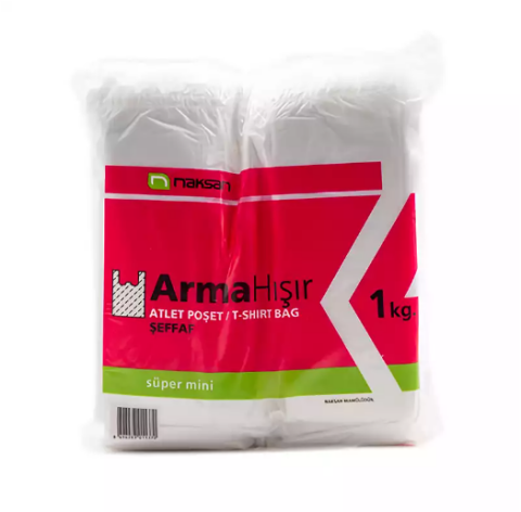 HIŞIR ATLET POŞET ŞEFFAF ARMA 1KG