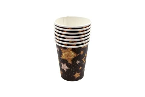 KARTON BARDAK 8OZ PARTİ 8AD