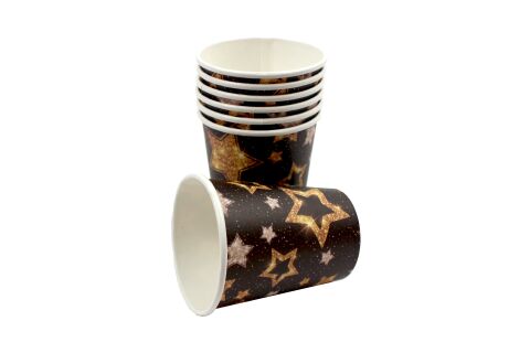 KARTON BARDAK 8OZ PARTİ 8AD