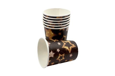 KARTON BARDAK 8OZ PARTİ 8AD