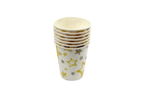KARTON BARDAK 8OZ PARTİ 8AD
