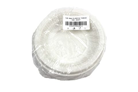 GREEN PLASTİK TABAK 135MM 100AD