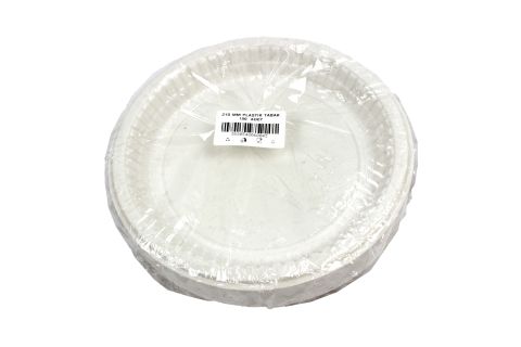 PLASTİK TABAK 210MM 100AD