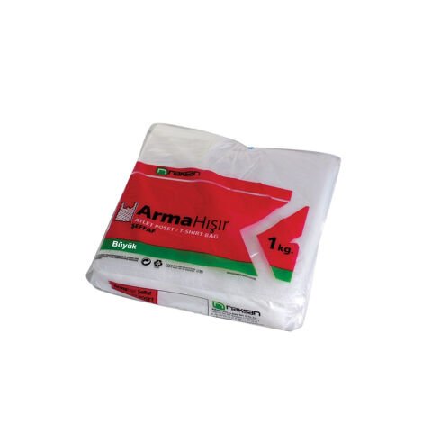 HIŞIR ATLET POŞET ŞEFFAF ARMA 1KG BÜYÜK