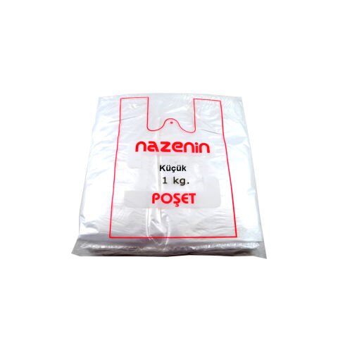 HIŞIR ATLET POŞET ŞEFFAF NAZENİN 1KG KÜÇÜK