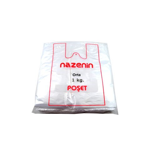 HIŞIR ATLET POŞET ŞEFFAF NAZENİN 1KG ORTA