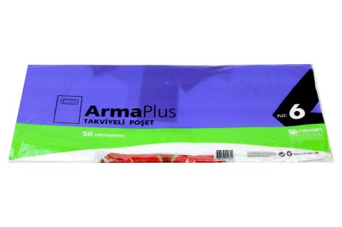 TAKVİYELİ POŞET RENKLİ DESENLİ 50AD NO: 6  60CM*70CM