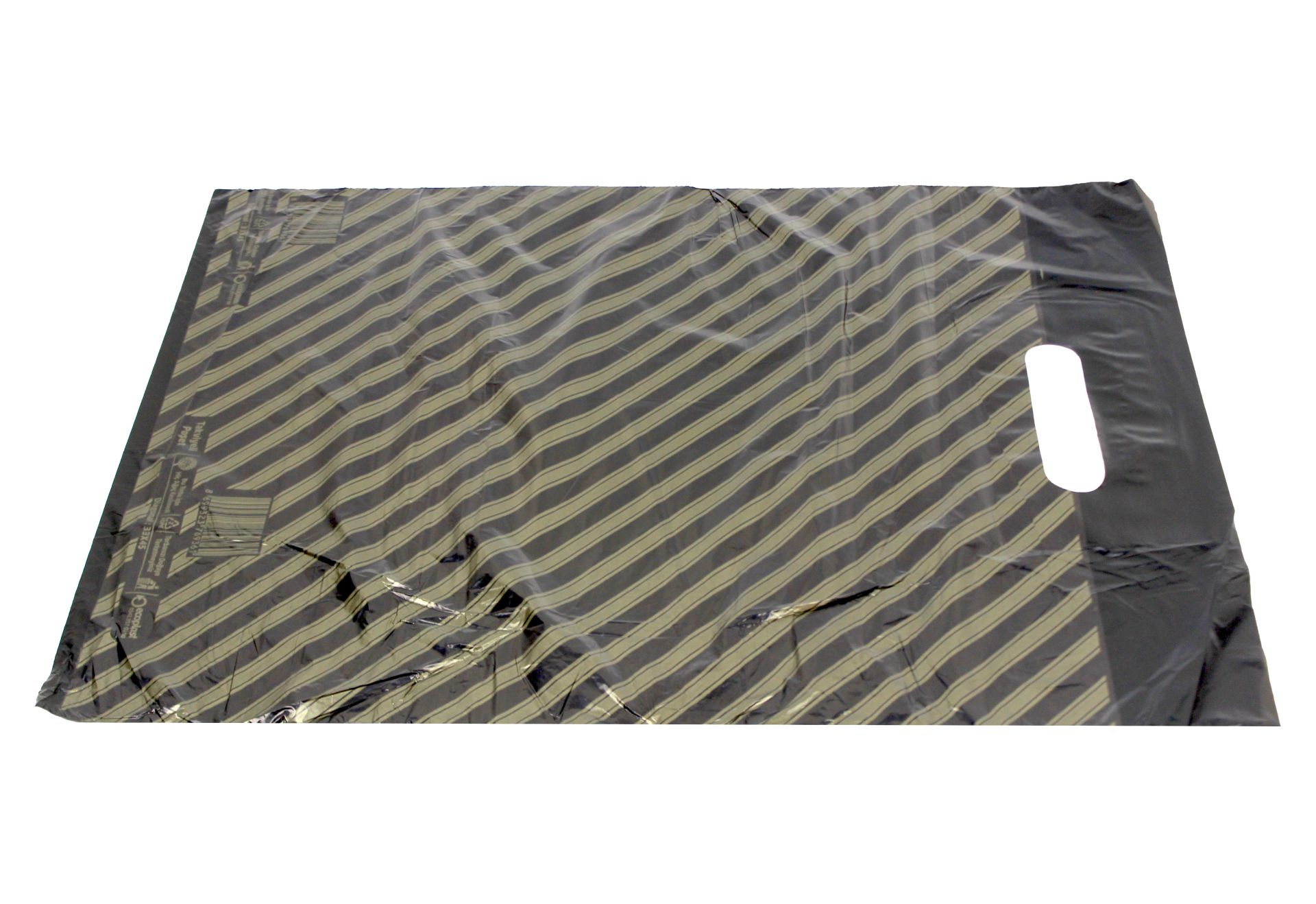 TAKVİYELİ POŞET SİYAH 50AD NO: 3  33CM*45CM