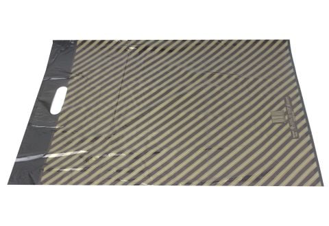 TAKVİYELİ POŞET SİYAH 50AD NO: 5  50CM*60CM