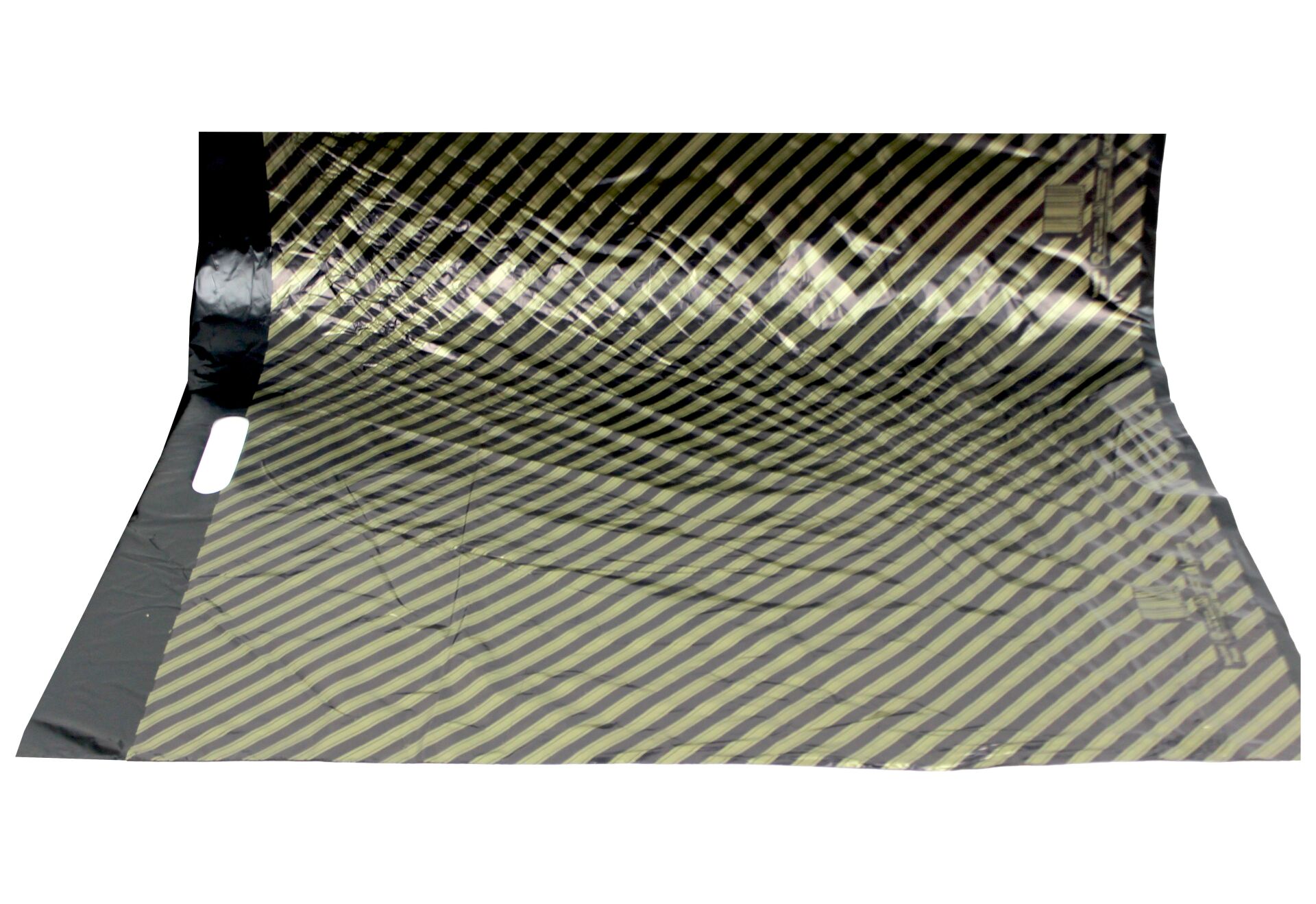 TAKVİYELİ POŞET SİYAH 50AD NO: 6  60CM*70CM